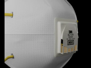 n95 and surgical mask pack 3D Model