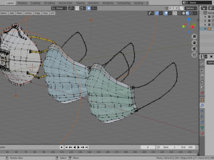 n95 and surgical mask pack 3D Модель