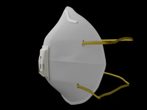 n95 and surgical mask pack 3D Model