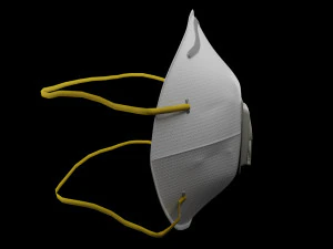 n95 and surgical mask pack 3D Model