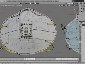 n95 and surgical mask pack 3D Model