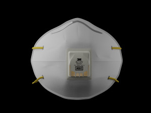 mask respirator protection covid19 pack 3D Model
