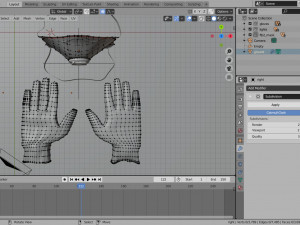 medical gloves and ffp2 protection mask - coronavirus kit 3D Model