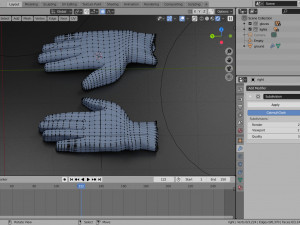 medical gloves and ffp2 protection mask - coronavirus kit 3D Model