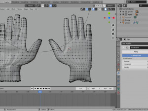 medical gloves coronavirus hand protection 3Dモデル