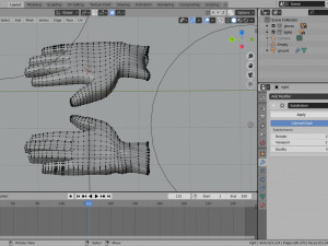 medical gloves coronavirus hand protection 3Dモデル