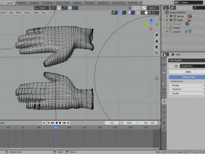 medical gloves coronavirus hand protection 3D Model