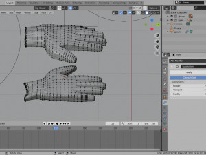 medical gloves coronavirus hand protection 3Dモデル