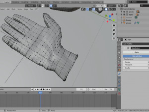medical gloves coronavirus hand protection 3Dモデル