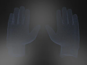 medical gloves coronavirus hand protection 3D Model