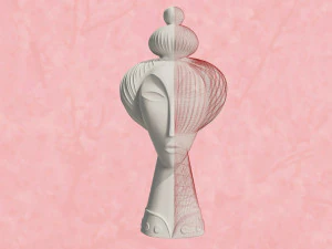 geisha by jonathan adler 3D Model