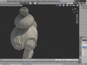 geisha by jonathan adler 3D 모델