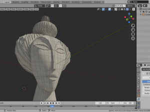 geisha by jonathan adler 3D 모델