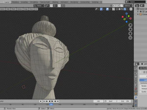 geisha by jonathan adler 3D Model