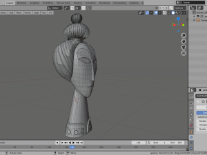 geisha by jonathan adler 3D 모델
