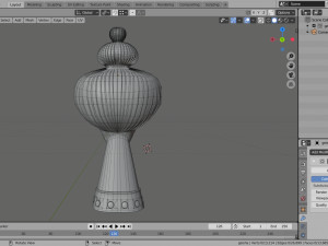 geisha by jonathan adler 3D 모델