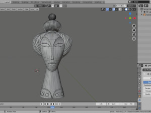 geisha by jonathan adler 3D 모델
