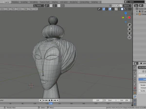 geisha by jonathan adler 3D Model