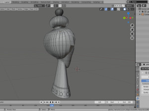 geisha by jonathan adler 3D 모델