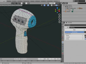 thermometer infrared non-contact for measurement 3D Model