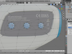 thermometer infrared non-contact for measurement 3D Model