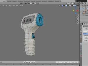 thermometer infrared non-contact for measurement Modelo 3D