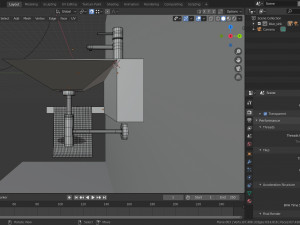 bathroom sink blue 3D Model