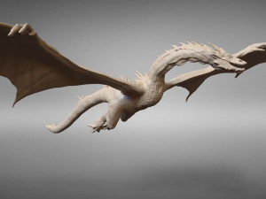 smaug 3 poses 3D-Druckmodell
