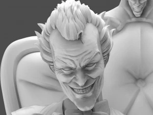 joker and harley 3D Print Model