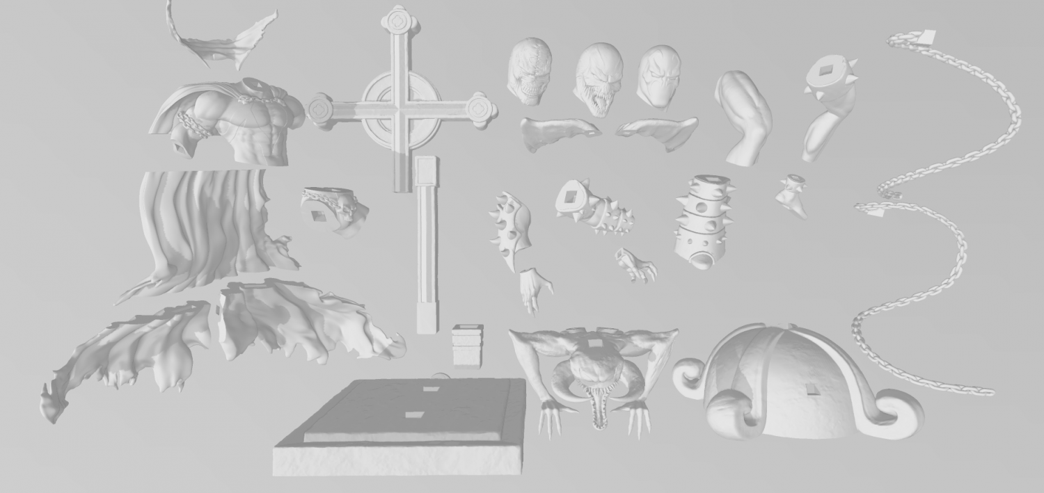 Cult of the Lamb - The Lamb 3D Printable Figure 3D Print Model in Monsters  & Creatures 3DExport