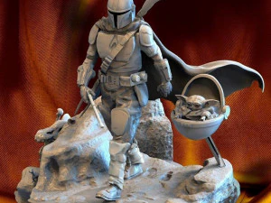 mandalorian 3D Print Model