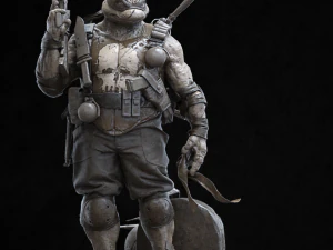 turtle punisher 3D Print Model