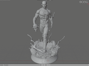 flash 3D प्रिंट मॉडल