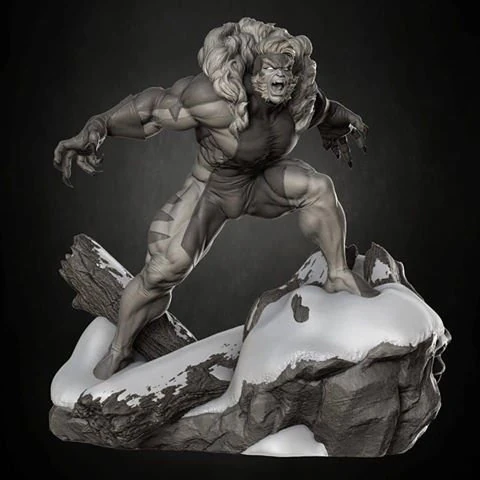 sabertooth 3D Print Model .c4d .max .obj .3ds .fbx .stl .blend