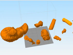 sabertooth 3D Print Model