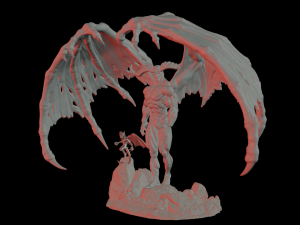 diorama demon and imp 3D Принт Модель