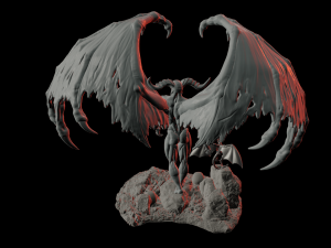diorama demon and imp 3D Принт Модель