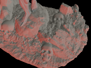 diorama demon and imp 3D Принт Модель