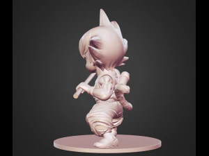 son goku 3D Model