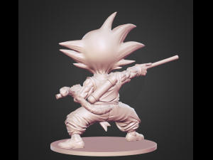 son goku 3D-Modell