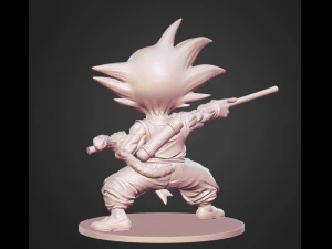 son goku 3D Model