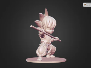 son goku 3D Model