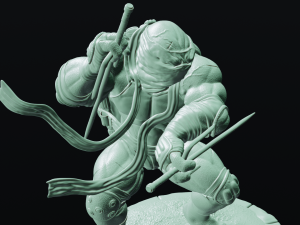 model ninja turtle raphael Modelo de Impressão 3D