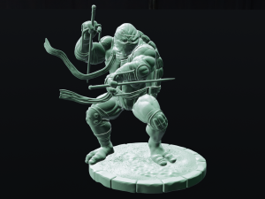 model ninja turtle raphael Modelo de Impressão 3D