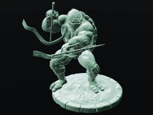 model ninja turtle raphael 3D Print Model
