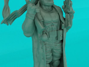 The Turtle Punisher 3D Print Model