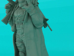 The Turtle Punisher 3D Print Model