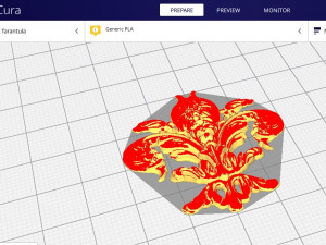 carved relief 3D Print Model