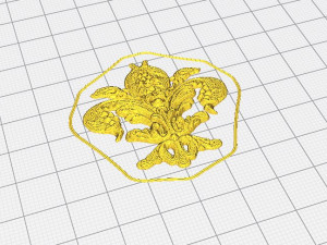 carved relief 3D Print Model