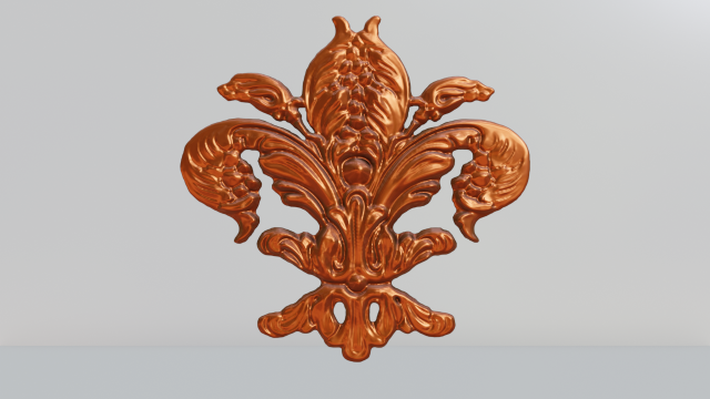 carved relief 3D Print Model .c4d .max .obj .3ds .fbx .stl .blend